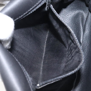 Celine Vintage Circle Logo Crossbody Bag Leather