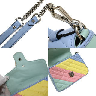 Gucci GG Marmont Top Handle Bag Leather