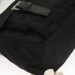 Prada Double Buckle Flap Messenger Bag Tessuto