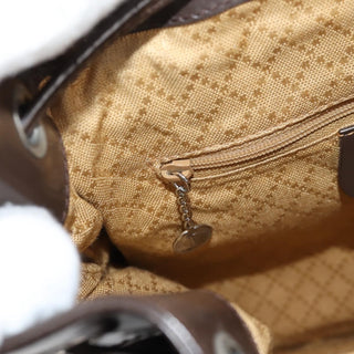 Gucci Vintage Bamboo Sling Backpack Nylon