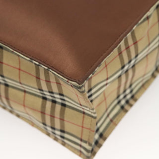 Burberry Nova Check Tote Nylon