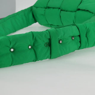 Bottega Veneta Padded Tech Cassette Crossbody Bag Intrecciato Nylon