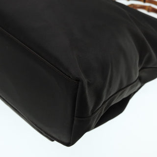 Gucci Bamboo Top Handle Tote Nylon