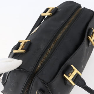 MCM Visetos logogramme Handbag Canvas and Leather