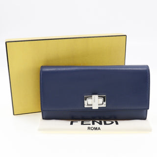 Fendi Peekaboo Wallet Leather