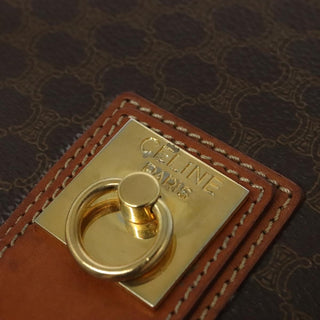 Celine Macadam Shoulder Bag PVC Leather