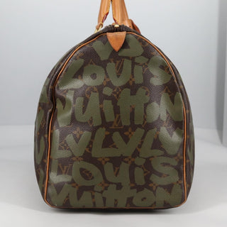 Louis Vuitton Keepall Bag Limited Edition Monogram Graffiti