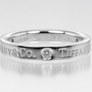 Tiffany & Co. Flat Ring Platinum