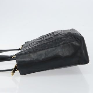 Chanel Chocolate Bar CC Tote Quilted Leather