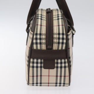 Burberry Nova Check Bowling Bag Canvas