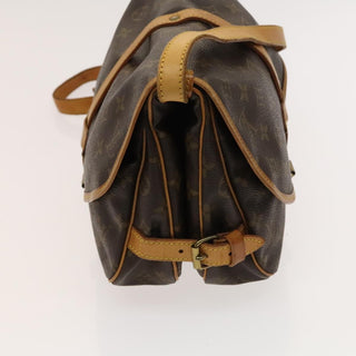 Louis Vuitton Saumur Handbag Monogram Canvas
