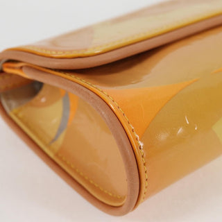 Louis Vuitton Fleurs Pochette Printed Monogram Vernis