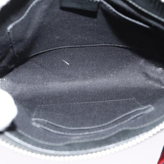 Gucci Web Strap Front Zip Messenger Bag GG Coated Canvas