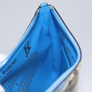 Louis Vuitton Pochette Clutch Limited Edition Jeff Koons Rubens Print Canvas