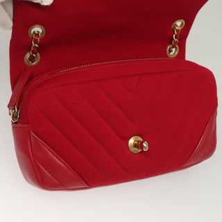 Chanel Classic Single Flap Bag Chevron Jersey