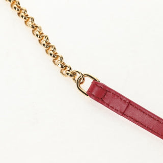 Chloe C Chain Clutch Leather