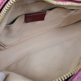 Gucci GG Marmont Shoulder Bag Diagonal Quilted GG Canvas with Leather