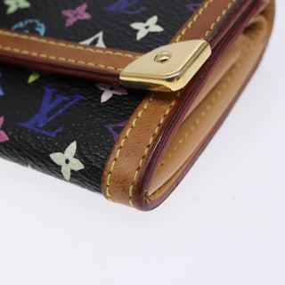 Louis Vuitton Porte-Monnaie Plat Coin Purse Monogram Multicolor