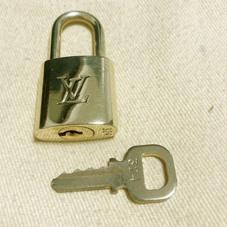 Louis Vuitton Cadenas Bag Charm Gold-plated