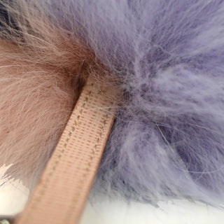 Fendi Pom Pom Bag Charm Fur