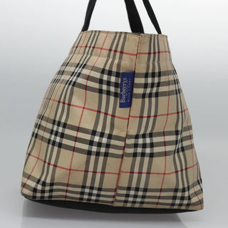 Burberry Nova Check Tote Nylon