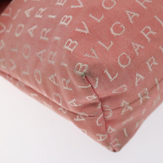 Bvlgari B.Zero1 Logomania Bag Canvas with Leather