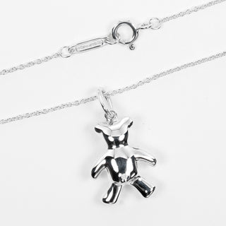 Tiffany & Co. Teddy Bear Necklace Silver 925
