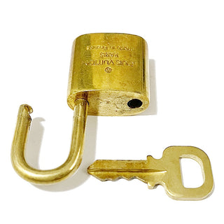 Louis Vuitton Cadenas Bag Charm Gold-plated