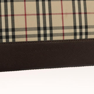 Burberry Nova Check Tote canvas check pattern