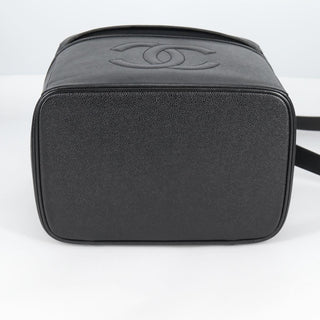 Chanel Vintage Timeless Vanity Case Caviar