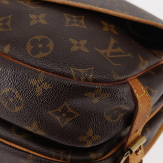 Louis Vuitton Saumur Handbag Monogram Canvas