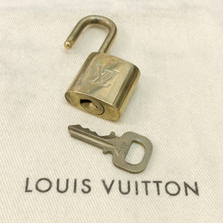 Louis Vuitton Cadenas Bag Charm Gold-plated