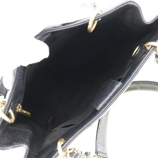 Chanel Petite Shopping Tote Quilted Caviar