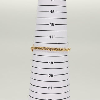 Christian Dior CD Pendant Necklace Metal and Crystals