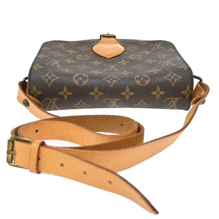 Louis Vuitton Cartouchiere Handbag Monogram Canvas