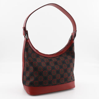 Salvatore Ferragamo Gancini Shoulder Bag Canvas