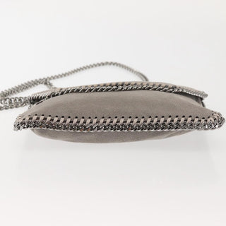 Stella McCartney Falabella Fold Over Flap Crossbody Bag Shaggy Deer