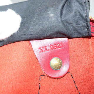 Louis Vuitton Speedy Handbag Epi Leather