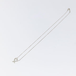 Tiffany & Co. Paloma Picasso Loving Heart Pendant Necklace Silver 925