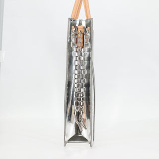 Louis Vuitton Sac Plat Bag Monogram Mirror Coated Canvas