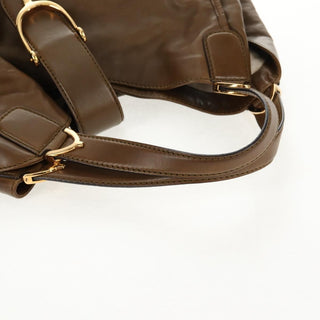 Gucci Soft Stirrup Tote Leather