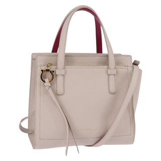 Salvatore Ferragamo Amy Tote Pebbled Leather