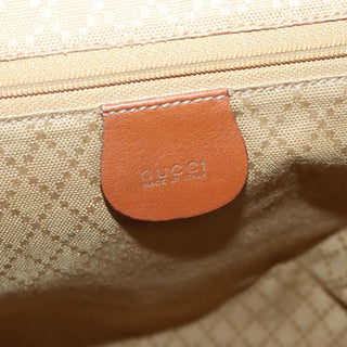Gucci Vintage Bamboo Backpack Leather