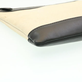 Balenciaga Navy Pochette Canvas and Leather