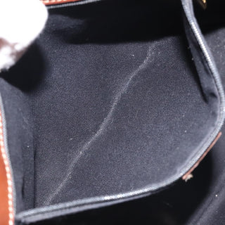 Burberry Top Handle Tote Haymarket Coated Canvas