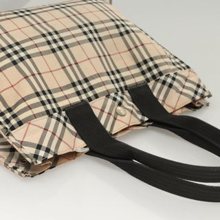 Burberry Nova Check Tote Nylon