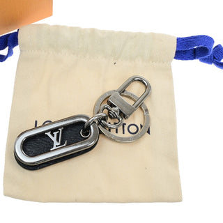 Louis Vuitton ID Tab Charm and Key Holder Monogram Eclipse Canvas