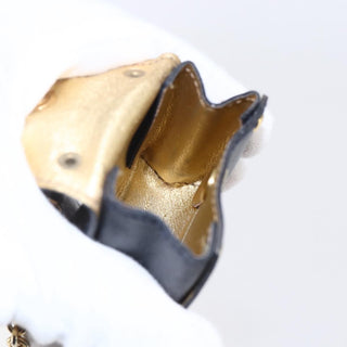 Salvatore Ferragamo Gancini Charm Convertible Shoulder Bag Leather