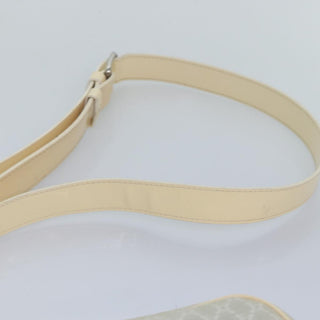 Celine Vintage Macadam Shoulder Bag Canvas and Leather