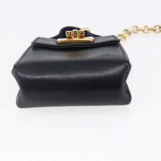 Salvatore Ferragamo Gancini Charm Convertible Shoulder Bag Leather